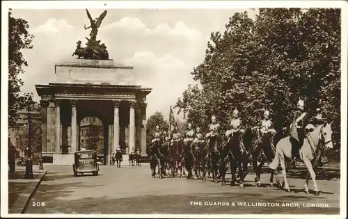 London Guards Wellington Pferde Soldaten Kat. City of London