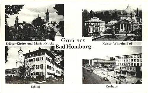 Bad Homburg Kurhaus Kaiser Wilhelm Bad Schloss Kat. Bad Homburg v.d. Hoehe