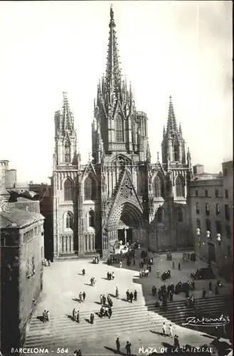 Barcelona Cataluna Plaza de la Catedral Kat. Barcelona