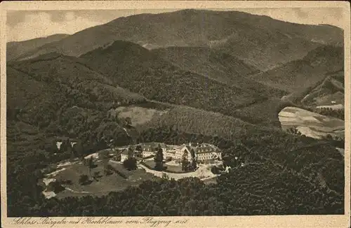 Hochblauen Schloss Buergeln Kat. Badenweiler