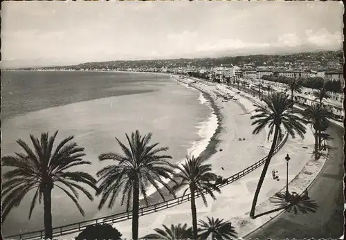 Nice Alpes Maritimes Cote d Azur Chateau Strand Kat. Nice