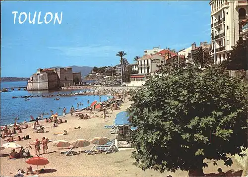Toulon Var Strand la plage St. Louis Kat. Toulon