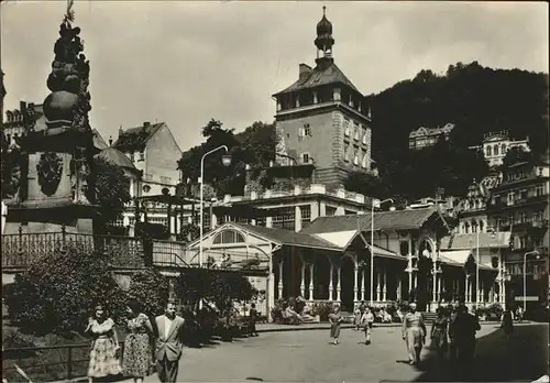 Karlovy Vary Trzni Kolonada Marktkolonade / Karlovy Vary /