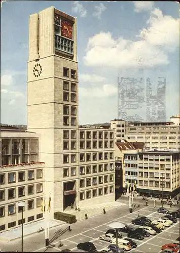 Stuttgart Rathaus Kat. Stuttgart