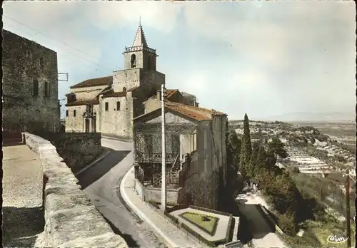 Venasque Eglise et la Vallee Verte Kat. Venasque