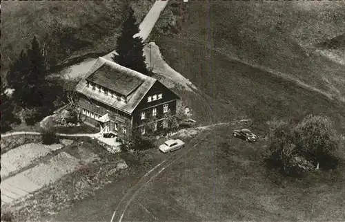 Urberg Schullandheim Hans Thoam Gymnasiums Fliegeraufnahme Kat. Dachsberg