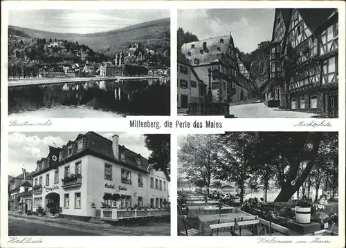 Miltenberg Main Hotel Marktplatz Hotel Linde Kat. Miltenberg