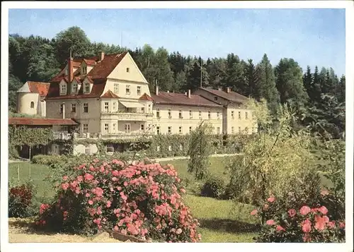 Wartenberg Oberbayern Sanatorium Dr. Selmair Park Kat. Wartenberg