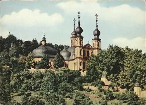 Wuerzburg Kaeppele Wallfahrtskirche Mariae Heimsuchung Kat. Wuerzburg