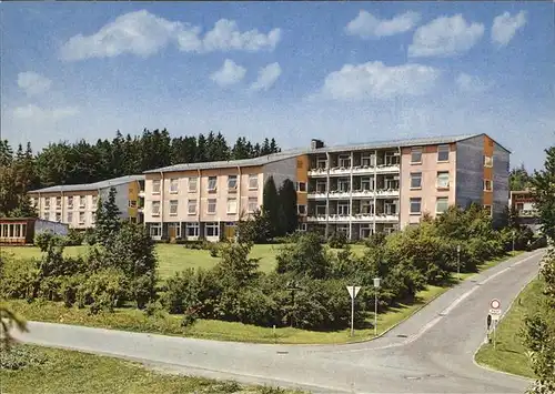 Bad Steben LVA Sanatorium Frankenwarte Kat. Bad Steben