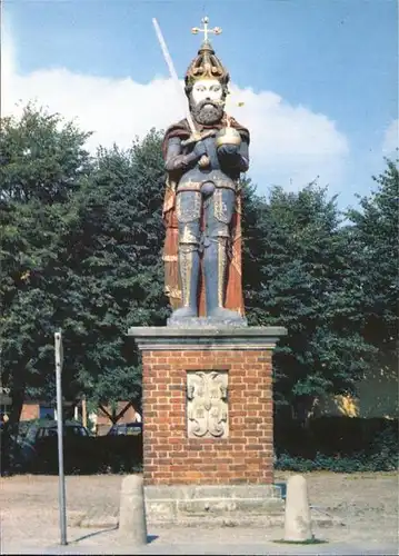 Wedel Pinneberg Roland Wahrzeichen Kat. Wedel