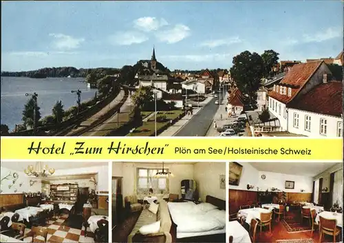 Ploen See Hotel "Zum Hirschen" Uferpromenade / Ploen /Ploen LKR