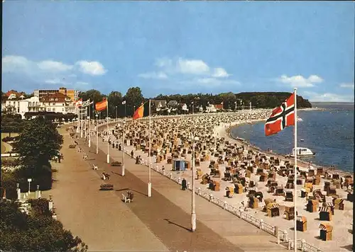 Travemuende Ostseebad Promenade Strand / Luebeck /Luebeck Stadtkreis