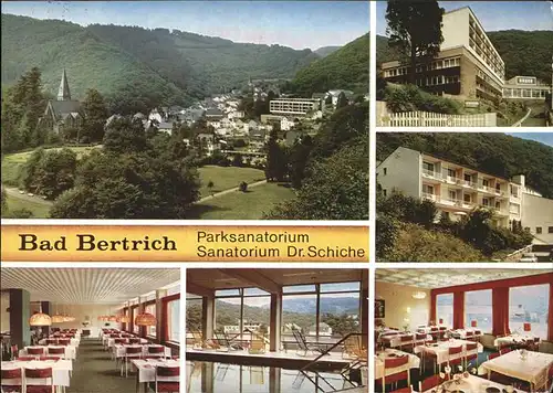 Bad Bertrich Parksanatorium Dr. Schiche Kat. Bad Bertrich