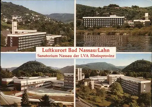 Nassau Lahn Sanatorium der LVA Rheinprovinz Kat. Nassau