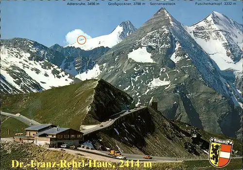 Grossglockner Dr.Franz Rehrl Haus Kat. Heiligenblut