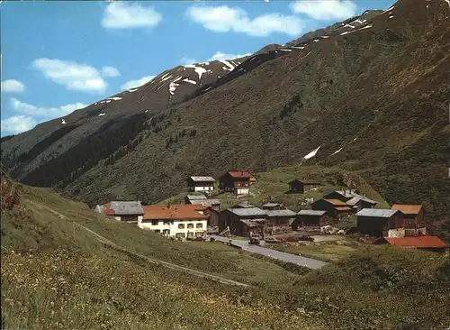 Tschamutt Graubuenden  Kat. Sedrun