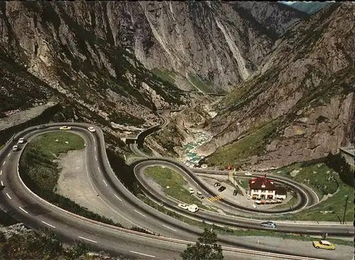 St Gotthard Gotthardstrasse ob Goeschenen Kat. Gotthard St.