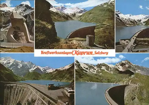 Kaprun Kraftwerksanlagen Kat. Kaprun