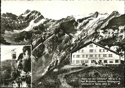 Ebenalp Berggasthaus Ebenalp Kat. Ebenalp