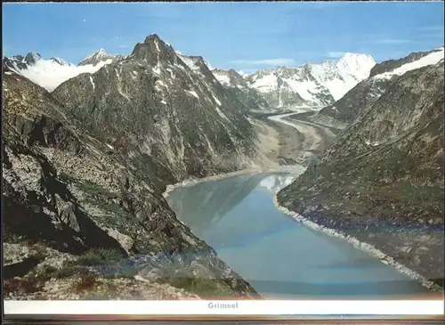 Grimsel Passh?he mit Bergsee Kat. Grimsel