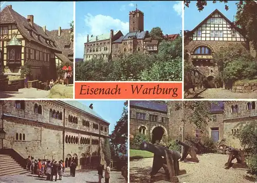 Eisenach Thueringen Mit Wartburg Kat. Eisenach
