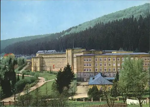 Erlabrunn Erzgebirge Bergarbeiter Krankenhaus Kat. Breitenbrunn Erzgebirge