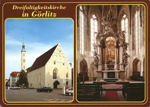 Goerlitz Sachsen Dreifaltigkeitskirche / Goerlitz /Goerlitz LKR