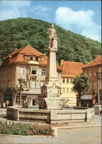 Suhl Thueringer Wald Waffenschmiedbrunnen Kat. Suhl