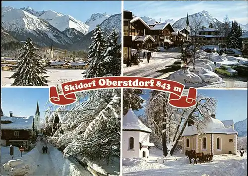 Oberstdorf Im Winter Kat. Oberstdorf
