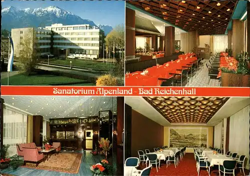 Bad Reichenhall Sanatorium Alpenland Kat. Bad Reichenhall