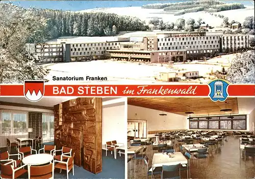 Bad Steben Sanatorium Franken Kat. Bad Steben