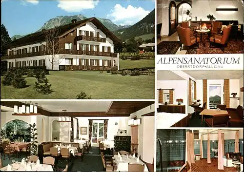 Oberstdorf Alpensanatorium Kat. Oberstdorf