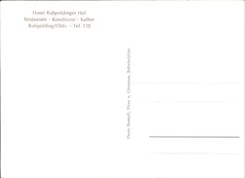 Ruhpolding Hotel Ruhpoldinger Hof Kat. Ruhpolding