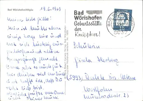 Bad Woerishofen  Kat. Bad Woerishofen