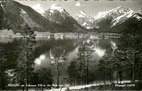 Pertisau Achensee Uferweg am See Alpenpanorama / Eben am Achensee /Tiroler Unterland