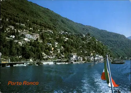 Porto Ronco Lago Maggiore Schiff Kat. Porto Ronco