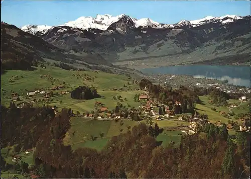 Flueeli Ranft mit Blick auf Sarnersee und Giswilerstock Kat. Flueeli Ranft