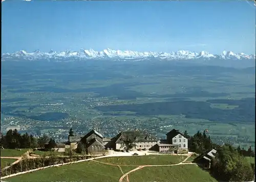 Weissenstein SO Kurhaus Hotel Weissenstein Alpenpanorma Kat. Weissenstein Solothurn