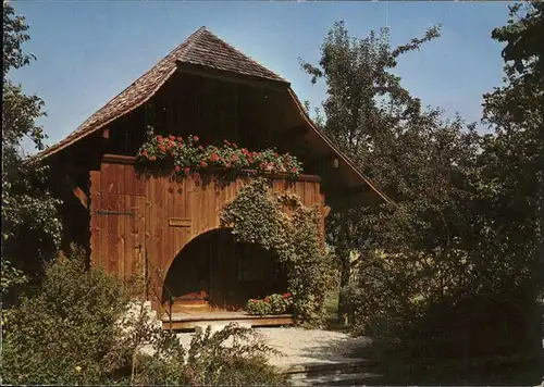 Luetzelflueh Goldbach Speicher beim Pfarrhaus Gotthelf Stube Kat. Luetzelflueh Goldbach