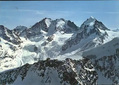 St Moritz GR Piz Corvatsch Bergstation Berninagruppe Kat. St Moritz