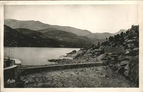 Staudamm Pumpspeicherkraftwerk Cerdagne Les Bouillouses Le Lac Kat. Gebaeude