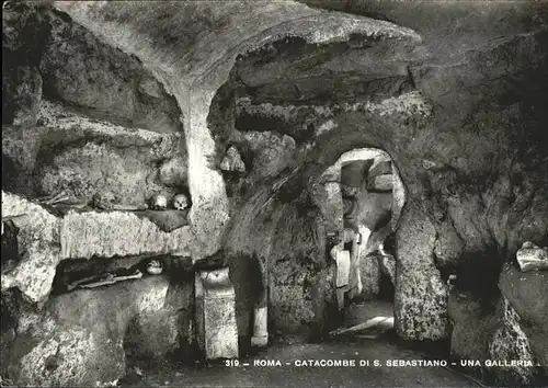 Tod Roma Catacombe di S. Sebastiano  Kat. Tod