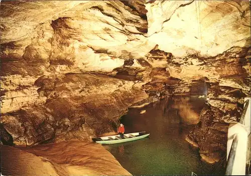 Hoehlen Caves Grottes Gouffre de Padirac cascade du lac grands gours Kat. Berge