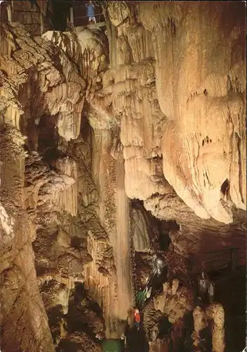 Hoehlen Caves Grottes Gouffre de Padirac grand pilier du pas du Crocodile Kat. Berge