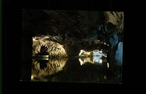 Hoehlen Caves Grottes St. Leonard Valais  Kat. Berge