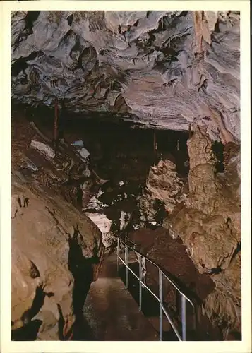 Hoehlen Caves Grottes St. Beatushoehlen Hades Grotte Kat. Berge