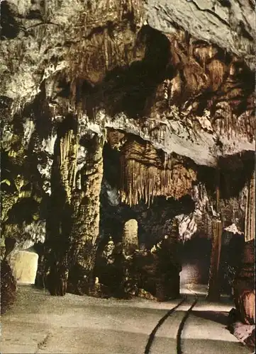 Hoehlen Caves Grottes Jugoslawien Postojnska Jama Kat. Berge