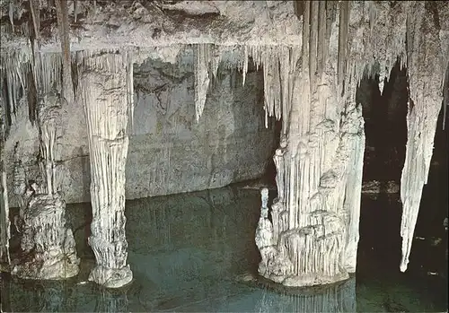 Hoehlen Caves Grottes Alghero Grotte di Nettuno Laghetto La Marmora Kat. Berge