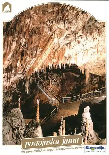 Hoehlen Caves Grottes Jugoslawien Russische Bruecke Kat. Berge